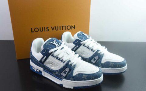 Louis Vuitton 路易威登 LV Trainer 蓝白牛仔 35-46 纯原版本 主图