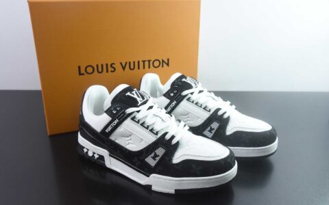 Louis Vuitton 路易威登 LV Trainer 黑白牛仔 35-46 纯原版本 主图
