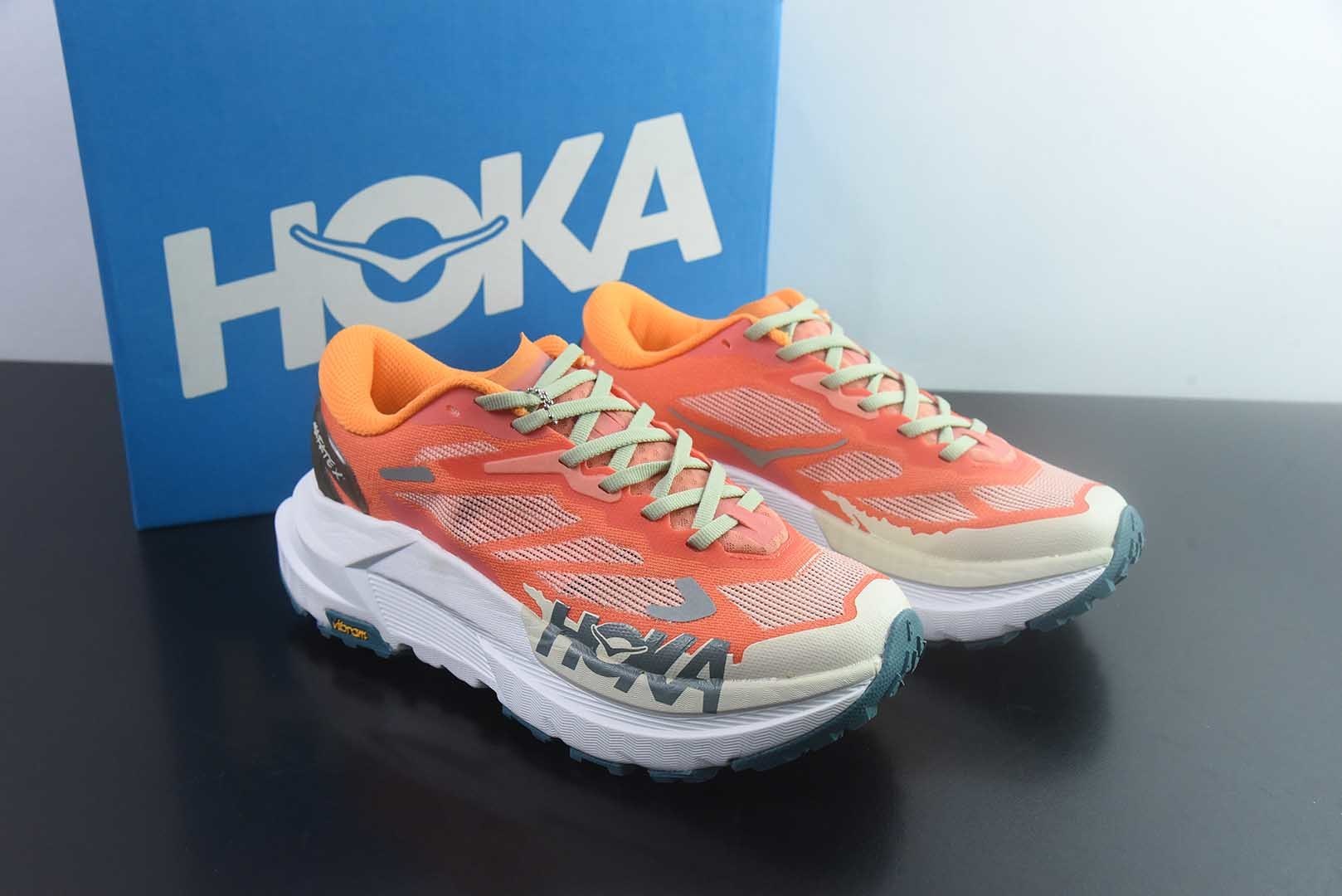 Hoka Mafate X 马法特厚底轻量山地跑步鞋 低帮专业越野跑步鞋 实拍首发 纯原版本 货号:1162010 主图