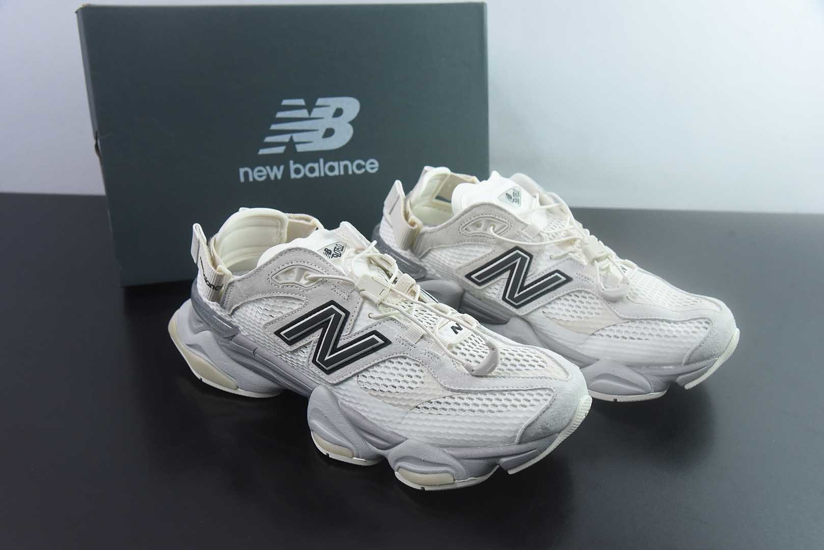 纯原版/C版 新百伦系列 NB9060一脚蹬穆勒凉拖鞋米白棕 凉鞋 半拖 纯原版本 货号:U90609IH 主图