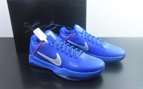 灭世/Max 耐克 Nike Zoom Kobe ZK5 科比5代 道奇蓝 灭世海外球员版 纯原版本 货号：IO6256-400 主图
