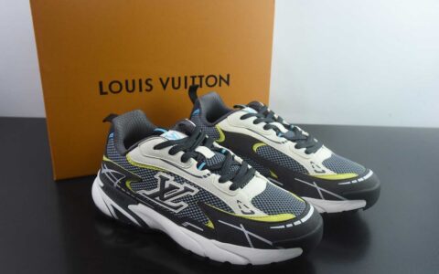 LOUIS VUITTON LV Tatic Runner 动感图案 厚底系带 低帮 生活休闲鞋 原装级高端礼盒+飞机盒+五件套配件+布袋 纯原版本 主图