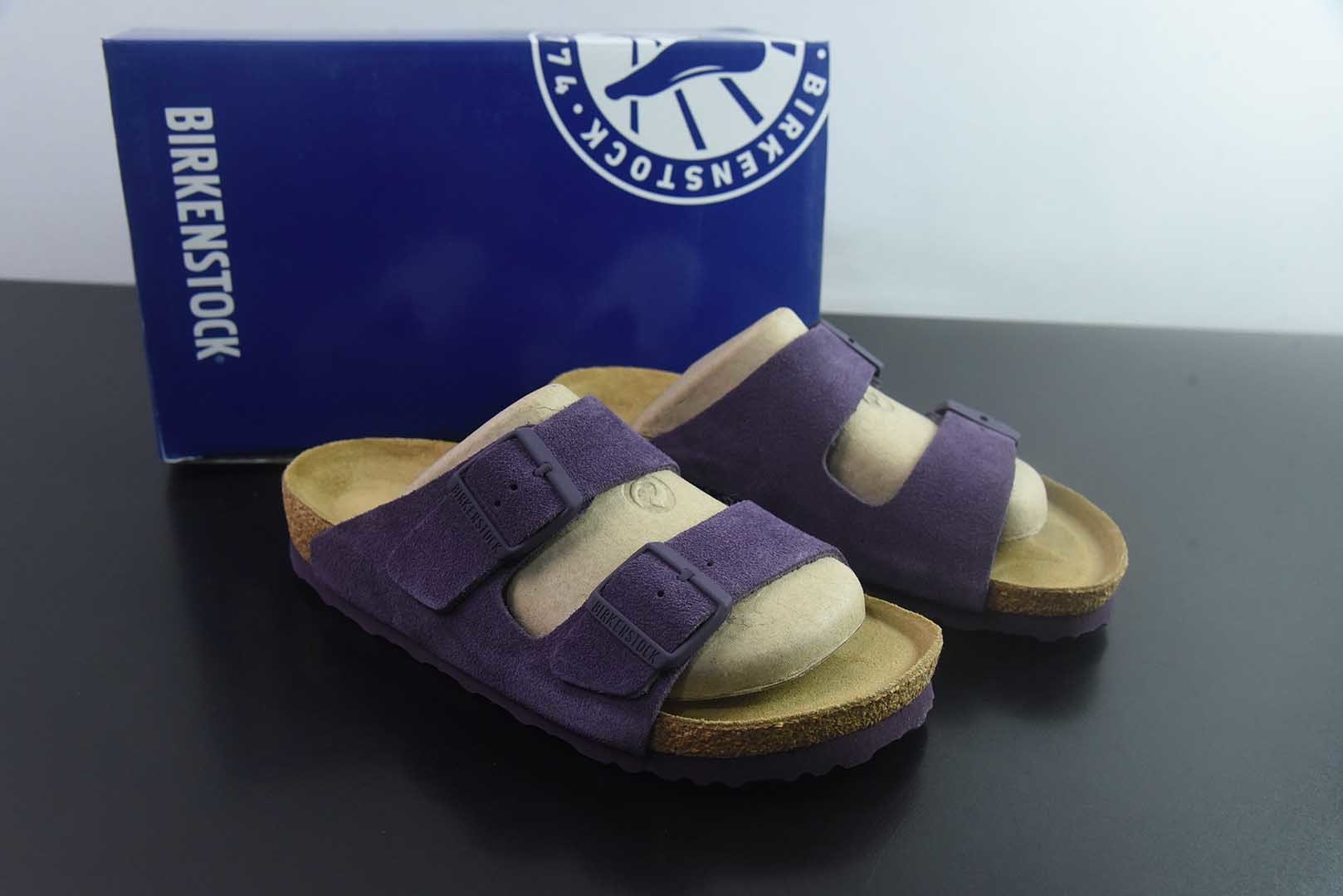 Birkenstock Boston 博肯/勃肯 系列上架 牛皮绒面革平底复古软木休闲鞋 二字拖鞋 纯原版本 主图