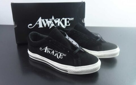 Awake NY x 匡威 Converse One Star Pro 货号：A07143C 黑白 纯原版本 主图