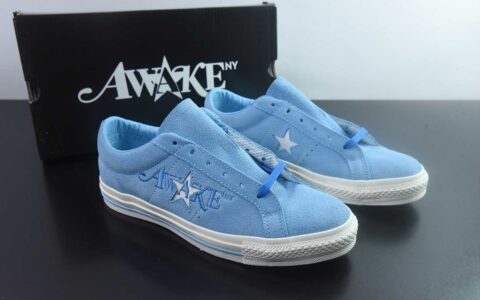 Awake NY x 匡威 Converse One Star Pro 货号：货号：A07642C 蓝色 纯原版本 主图