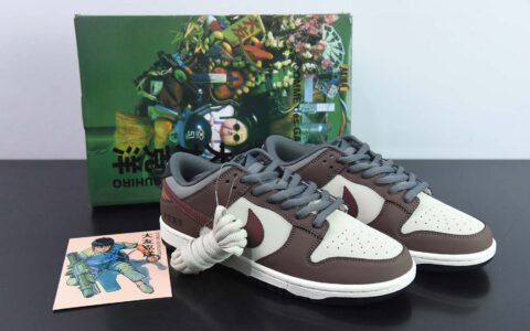 tomo Katsuhiro x 耐克 Nike SB Dunk Low “Steamboy OST” 大友克洋联名货号：DD0302-956纯原版本