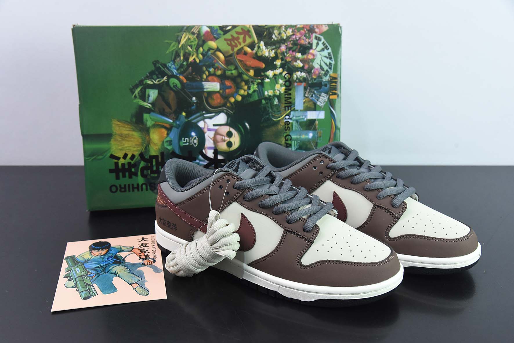 tomo Katsuhiro x 耐克 Nike SB Dunk Low "Steamboy OST" 大友克洋联名货号:DD0302-956纯原版本 主图