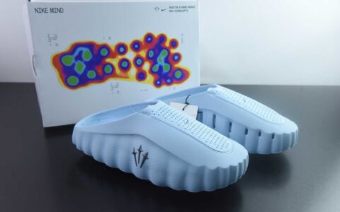 S2纯原版本NOCTA x 耐克 NIKE MIND 001 Drake热卖 克罗心 蓝色 货号：HY5028-001