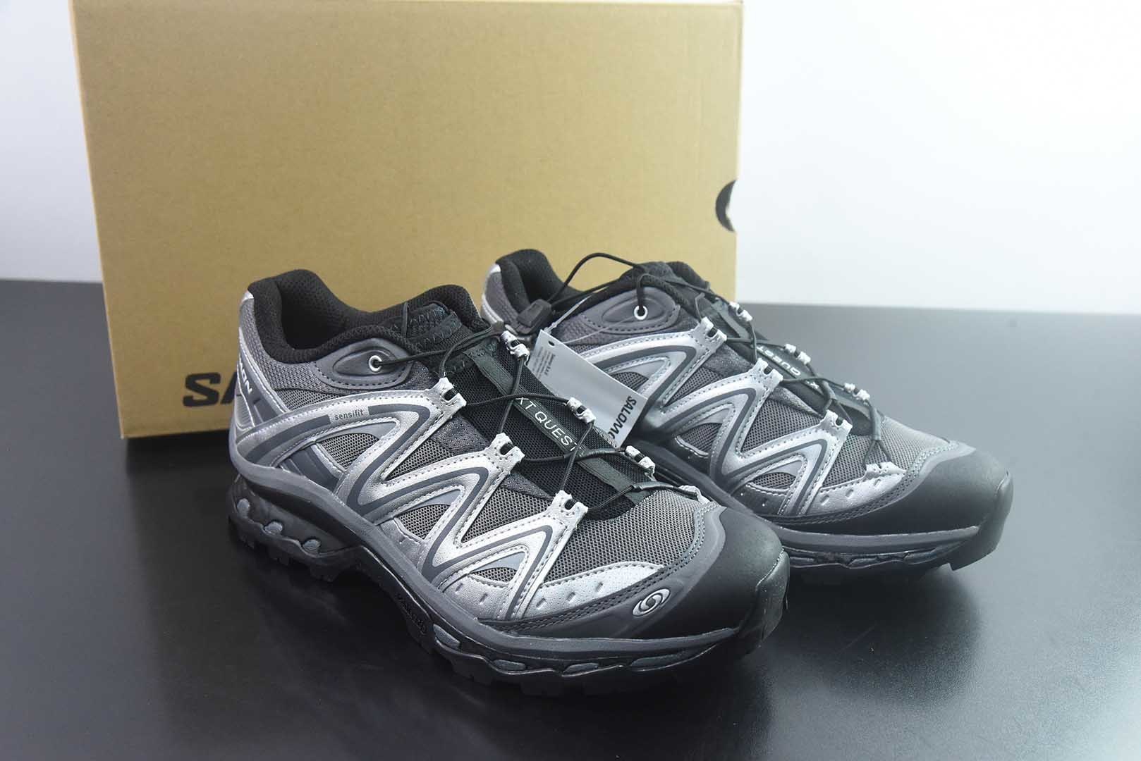 SALOMON/萨洛蒙 XT-Quest GTX 机能 户外 越野登山 户外运动跑鞋/灰色 灰银 纯原版本 货号:491716 主图