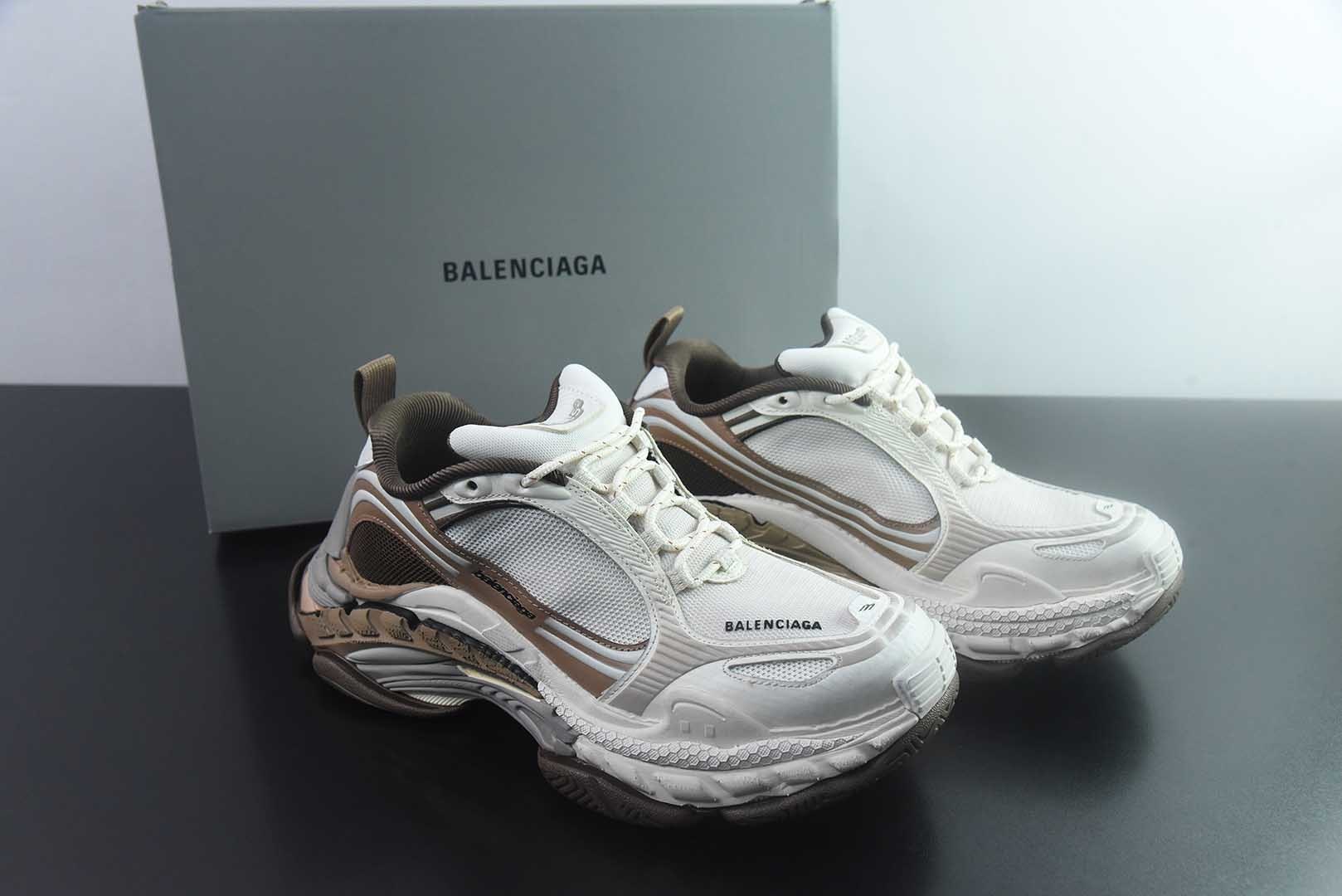 OK版Balenciaga 巴黎世家 二十四代 Triple S .2Gradient 厚底系带低帮老爹鞋 货号:865849-WTRS2-2290 纯原版本 主图