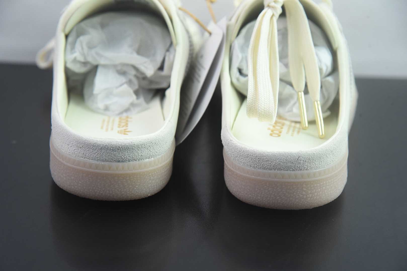 S2纯原 阿迪达斯 Adidas Samba OG 阿迪三叶草休闲半拖 纯原版本 货号:KH7719 实拍细节图