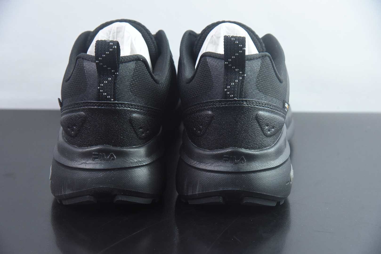 FILA斐乐 PEBBLE SANDAL 时尚潮流 舒适透气 复古系列 纯原版本 货号:A12M621205FBK 实拍细节图