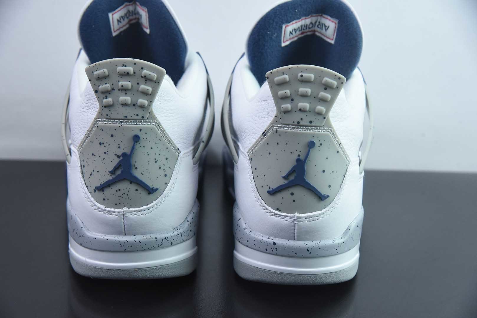 H11纯原 乔丹 Air Jordan AJ4 Retro 午夜蓝 货号:DH6927-140 实拍细节图