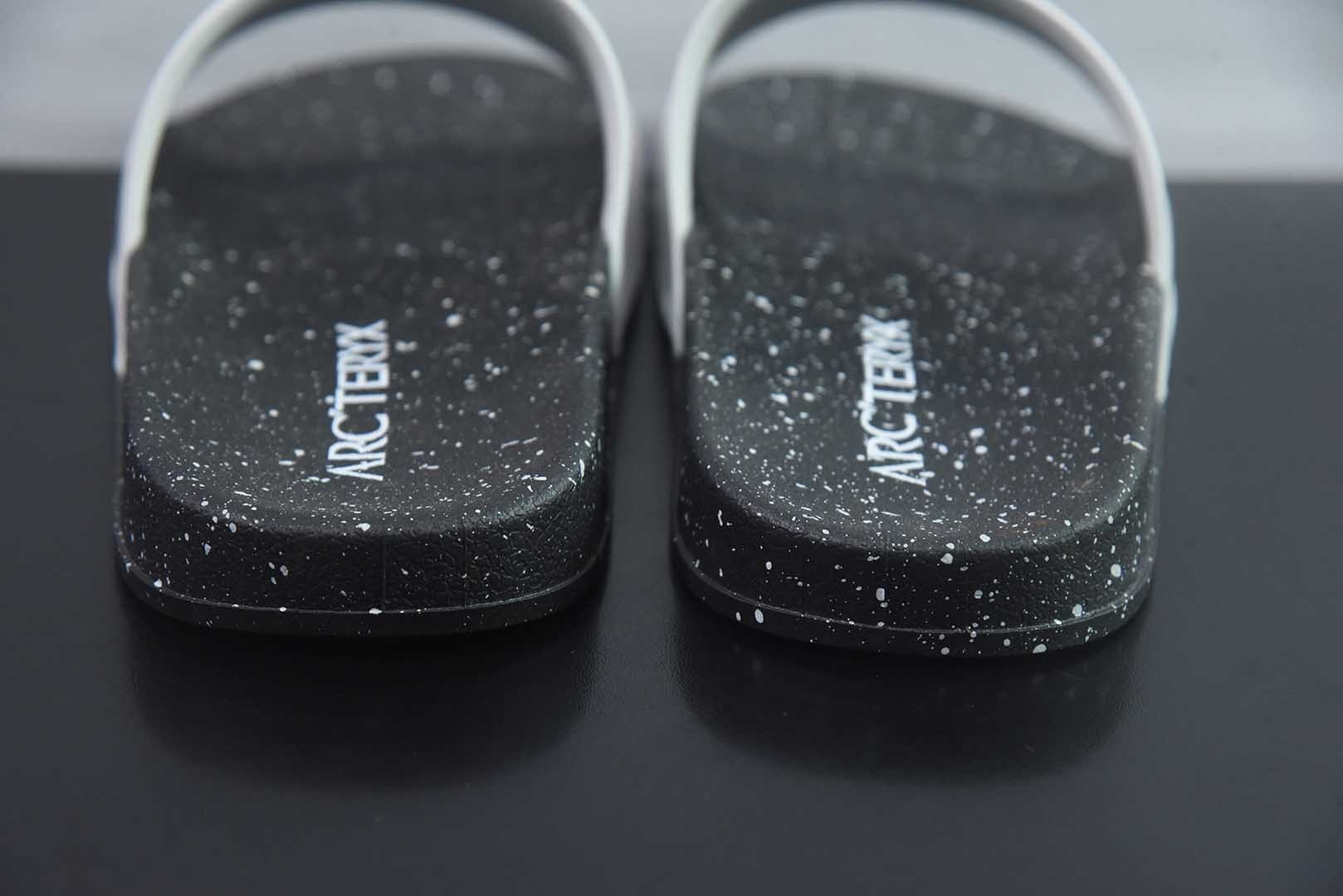 Arcteryx Slipper PRO M 始祖鸟一字拖鞋 泼墨街头潮牌沙滩拖鞋 纯原版本 实拍细节图