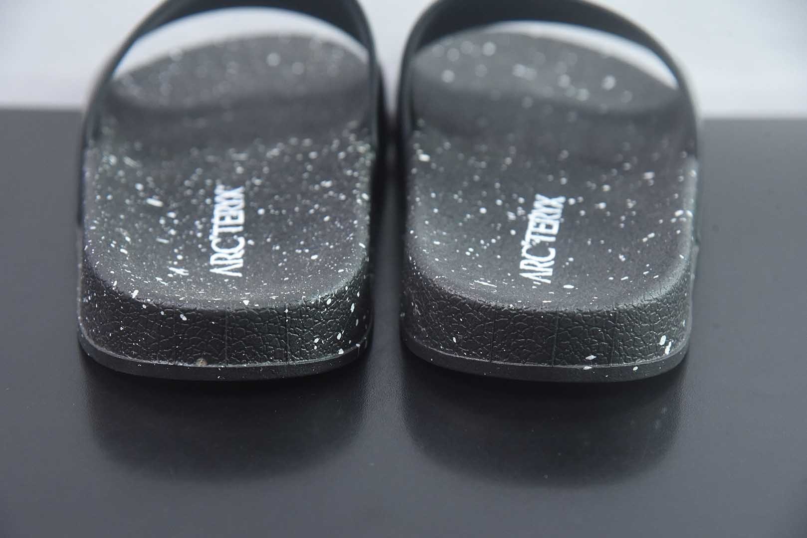 Arcteryx Slipper PRO M 始祖鸟一字拖鞋 泼墨街头潮牌沙滩拖鞋 纯原版本 实拍细节图
