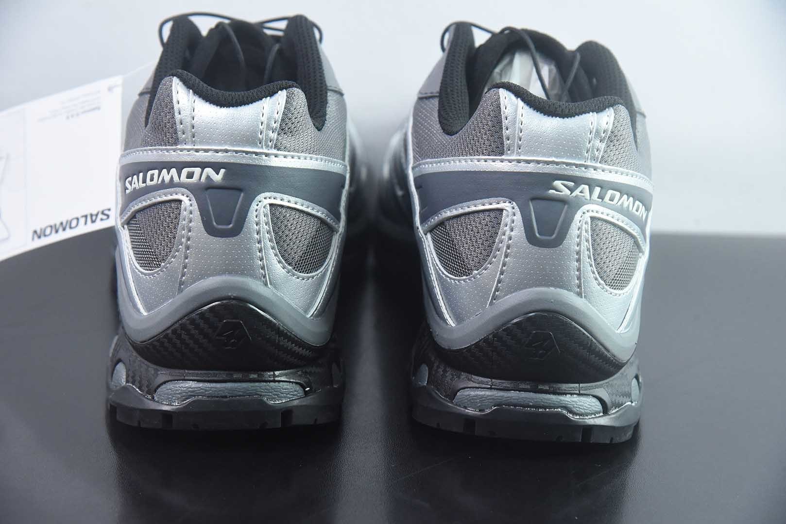Salomon XT-Quest ADV "Beige" 萨洛蒙 探索者系列户外越野跑鞋  黑银 货号: 491716/45 纯原版本 实拍细节图