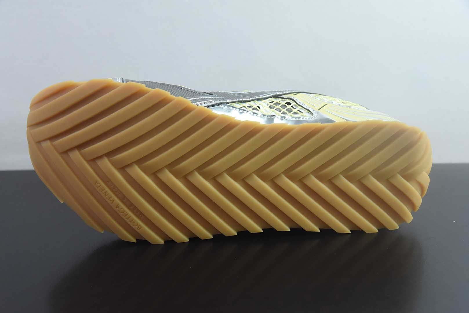 Bottega Veneta葆蝶家 Orbit 织物 圆头系带跑鞋 此款鞋采用 纯原版本 实拍细节图