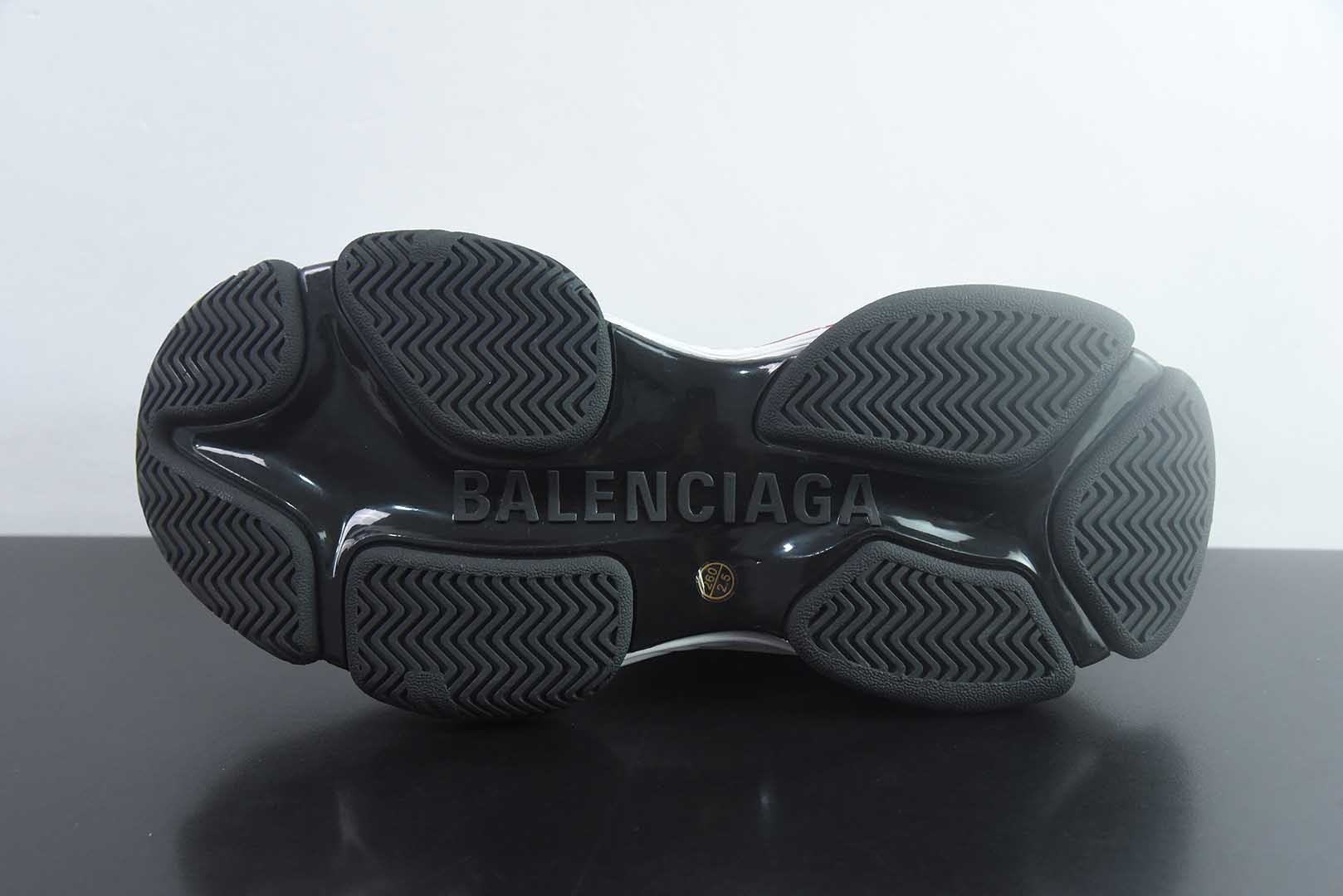 Balenciaga巴黎世家 Triple S .2 Gradient 厚底系带低帮老爹鞋 Balenciaga是由被 纯原版本 实拍细节图