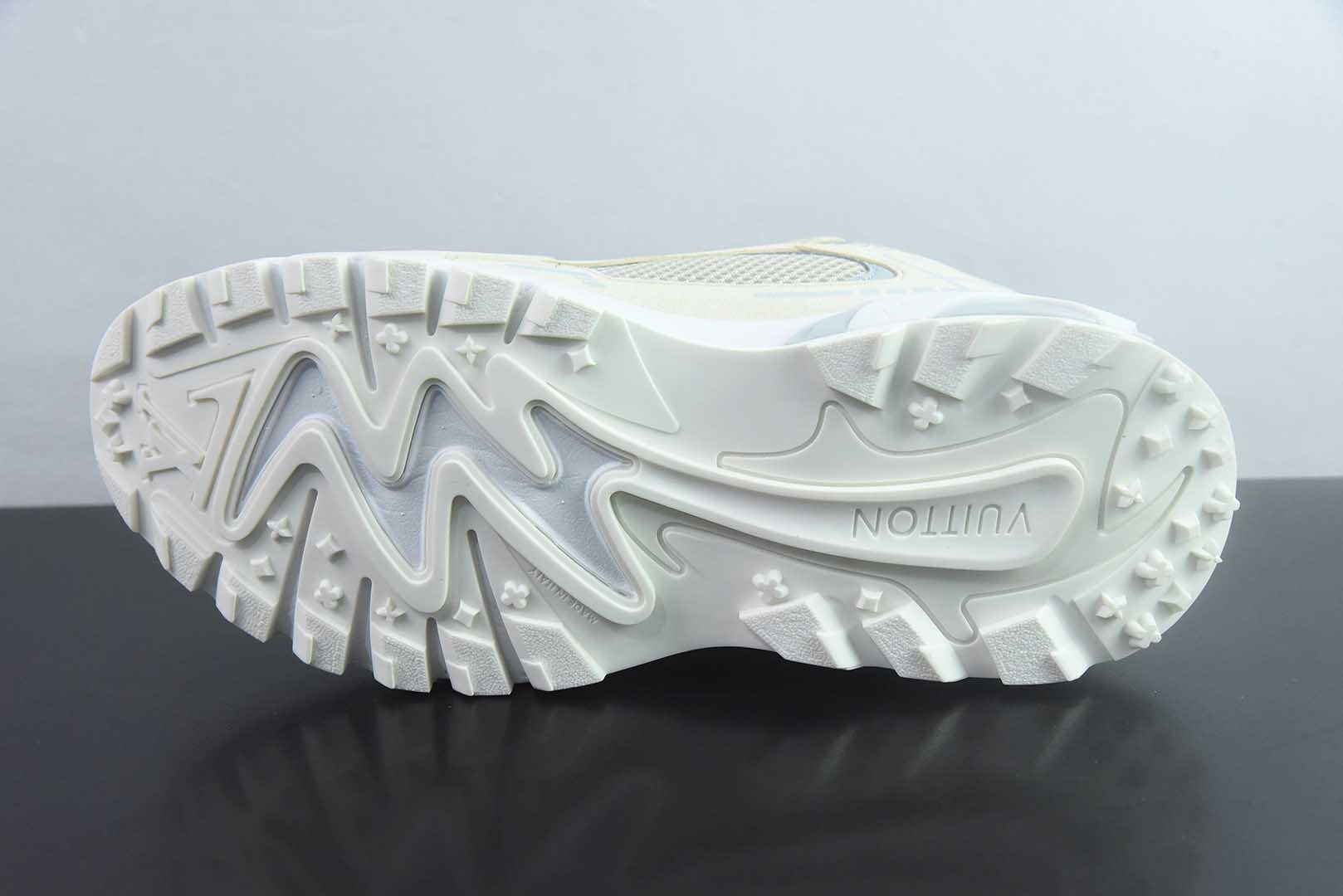 LOUIS VUITTON LV Tatic Runner 动感图案 厚底系带 低帮 生活休闲鞋 原装级高端礼盒+飞机 纯原版本 实拍细节图