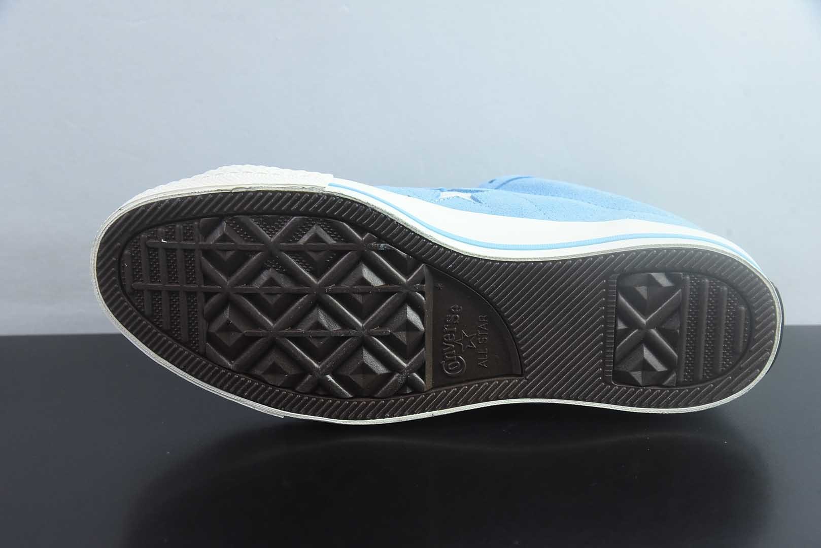 Awake NY x 匡威 Converse One Star Pro 货号:货号:A07642C 蓝色 纯原版本 实拍细节图