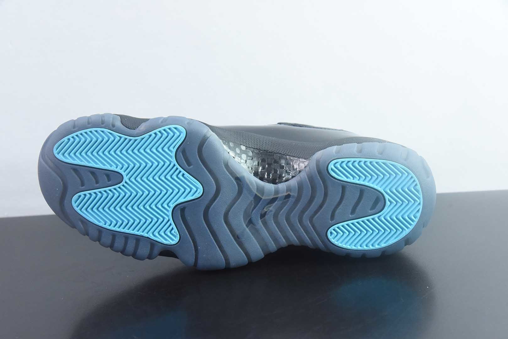 乔丹Air Jordan 11 “Gamma” 2025款复刻AJ11伽玛蓝高帮男子实战篮球鞋纯原版本 货号：CT8012-047 实拍细节图