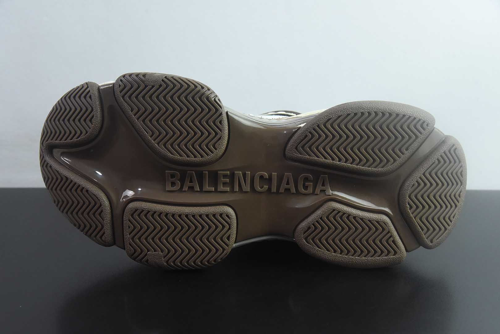 OK版Balenciaga 巴黎世家 二十四代 Triple S .2Gradient 厚底系带低帮老爹鞋 货号:865849-WTRS2-2290 纯原版本 实拍细节图