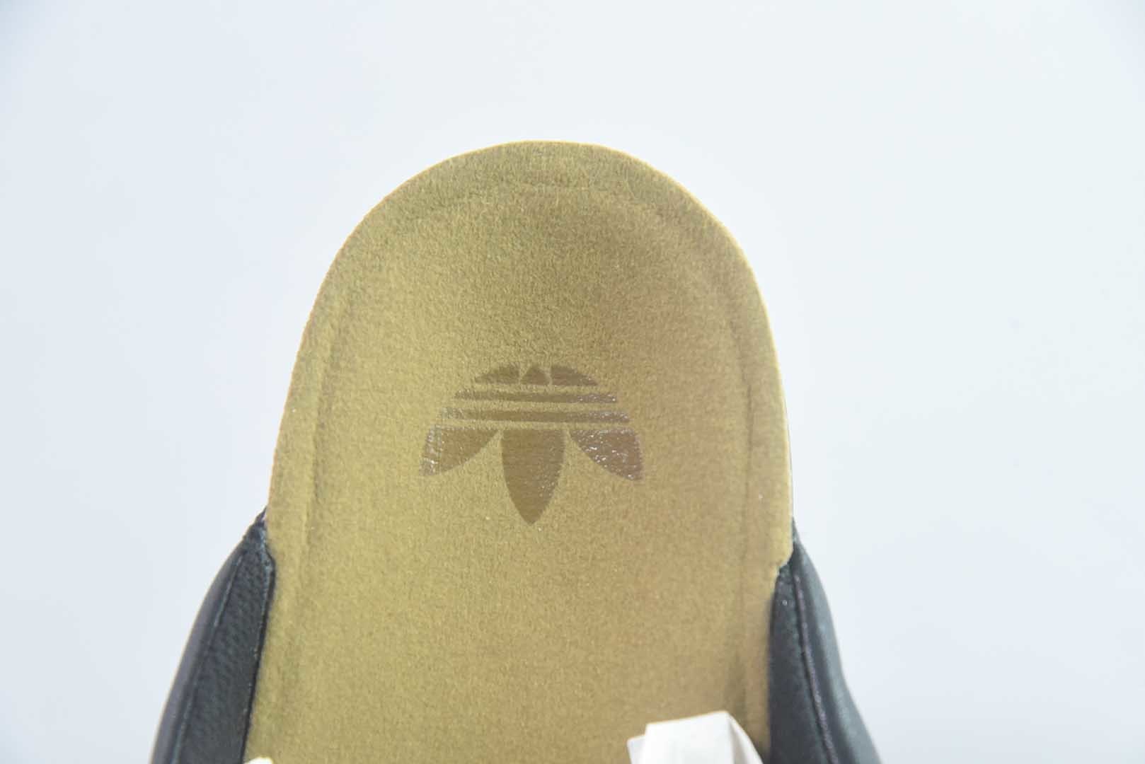 阿迪达斯 Adidas originals Adimule SUPERSTAR 贝壳头穆勒半拖 黑 纯原版本 货号:LC0411 实拍细节图