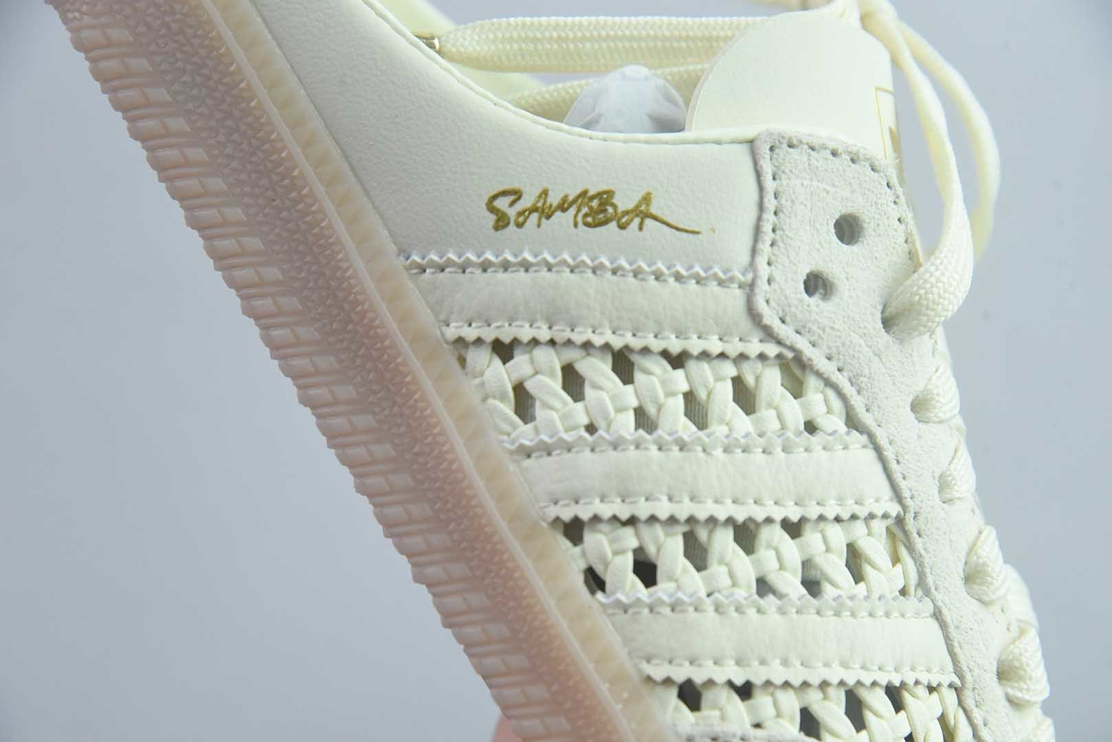 S2纯原 阿迪达斯 Adidas Samba OG 阿迪三叶草休闲半拖 纯原版本 货号:KH7719 实拍细节图