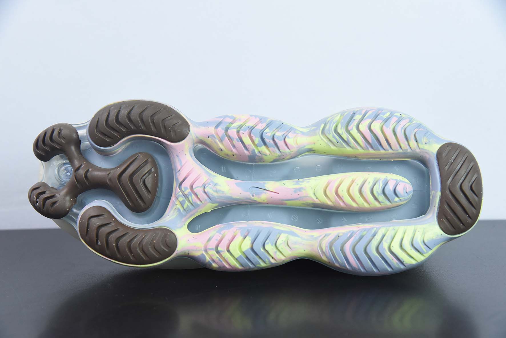 纯原版本 气垫 W 耐克 Nike Vapor Max 白蓝 蒸汽大气垫慢跑鞋 货号:FJ 纯原版本 货号:FJ7736-141 实拍细节图