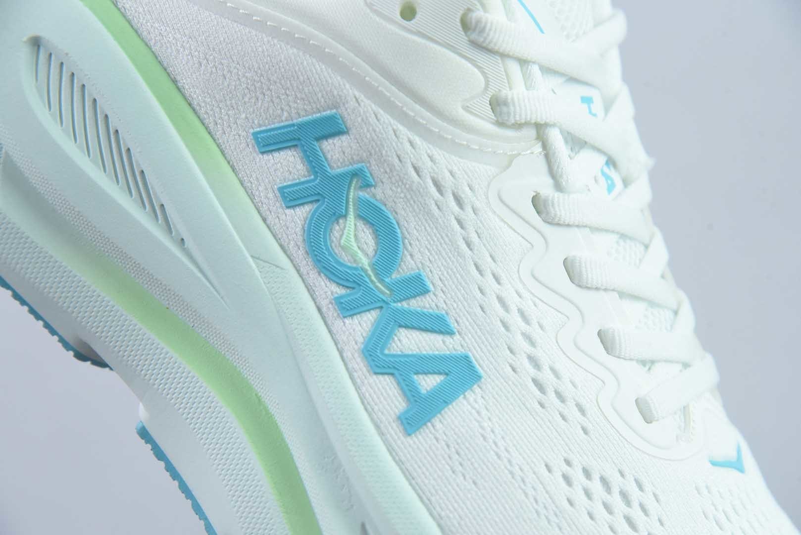 HOKA ONE ONE Bondi 9 舒适百搭 合成革防滑耐磨 低帮 休闲短跑跑步 纯原版本 货号:1162012-FTCL 实拍细节图