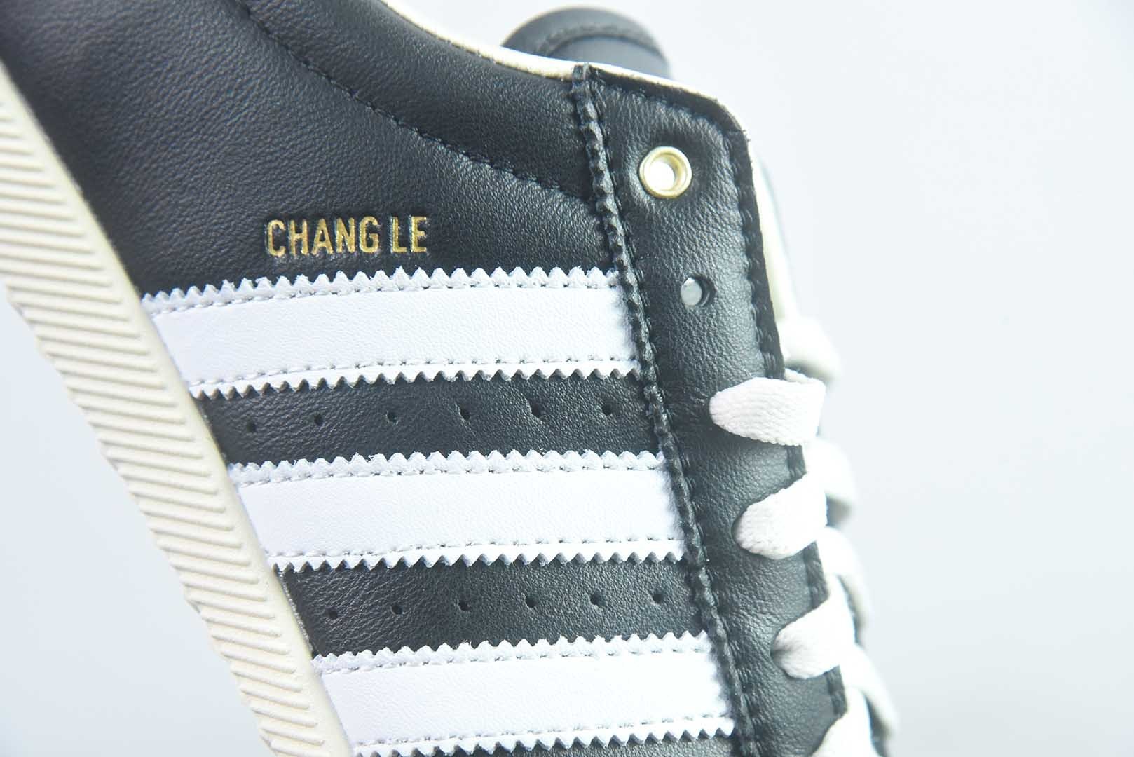 Adidas Originals Changle系列 阿迪达斯 三叶草 百搭低帮休闲运动板鞋 纯原版本 货号:KJ3960 实拍细节图
