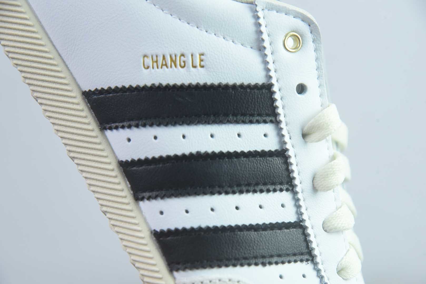 Adidas Originals Changle系列 阿迪达斯 三叶草 百搭低帮休闲运动板鞋 纯原版本 货号:KJ3959 实拍细节图