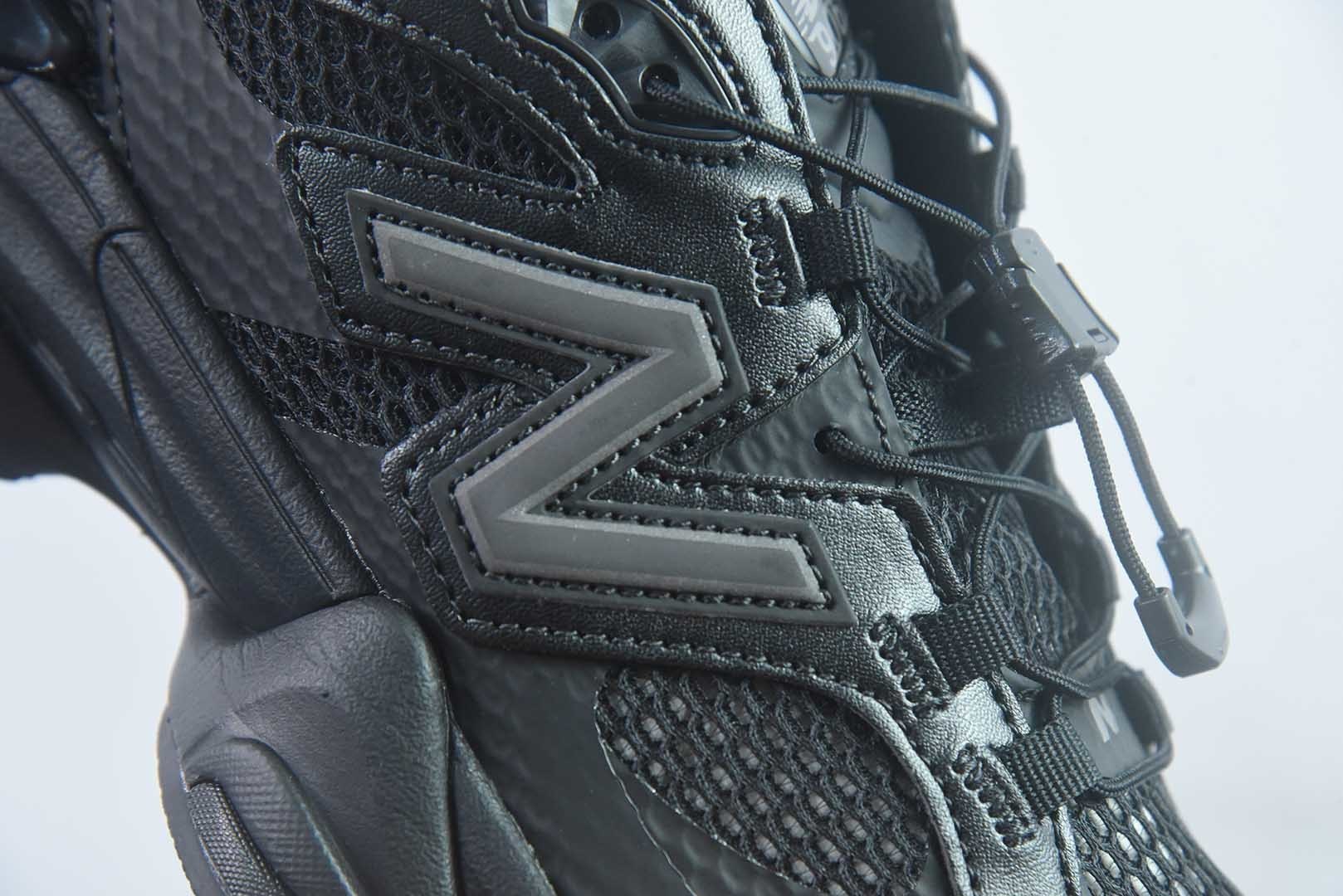 纯原版/C版 新百伦系列 NB9060一脚蹬穆勒凉拖鞋米白棕 凉鞋 半拖 纯原版本 货号:U90604SC 实拍细节图
