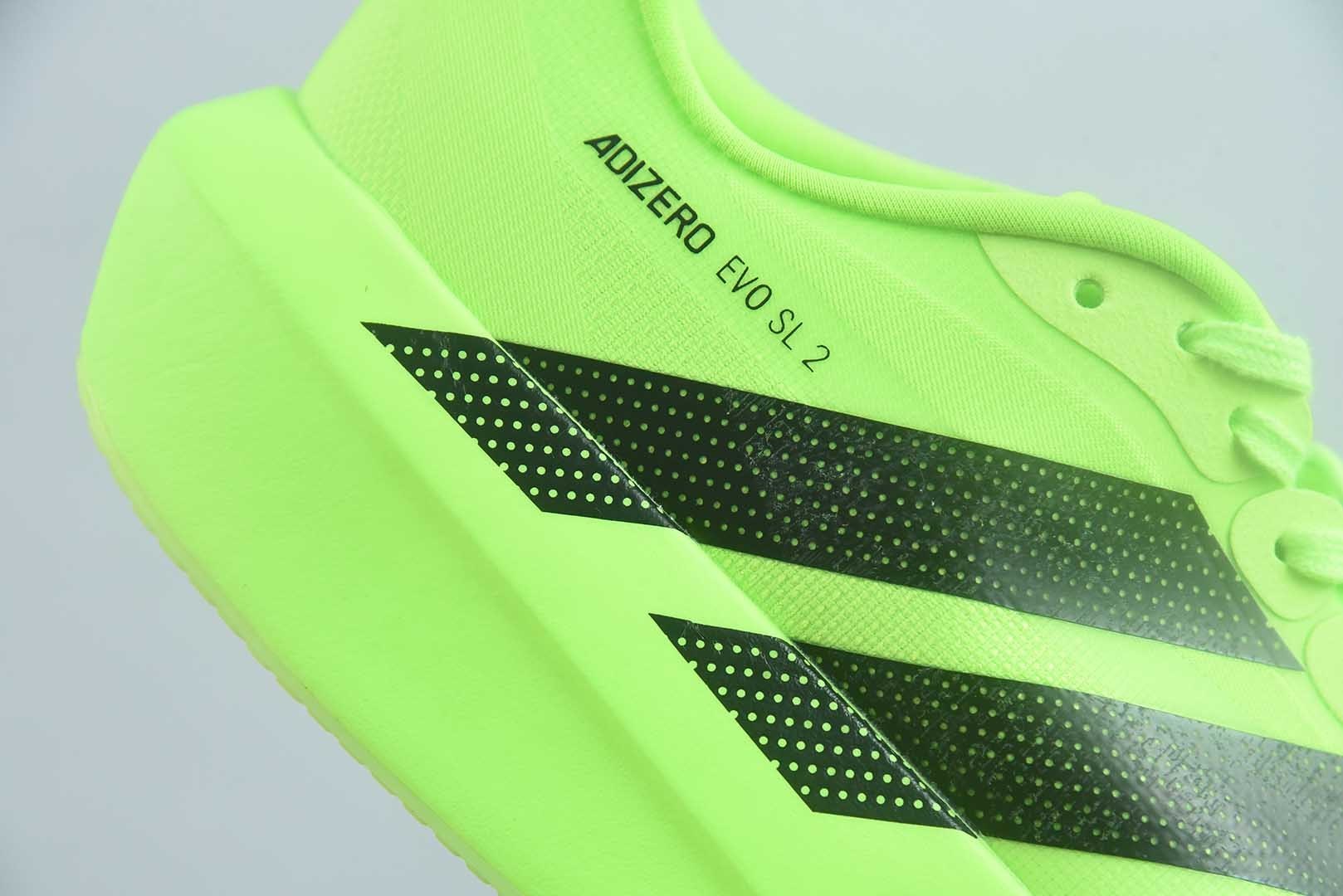 阿迪达斯 Adidas Adizero Evo 2 SL 货号:DH2028 50阿迪超轻透气缓震跑鞋 纯原版本 实拍细节图