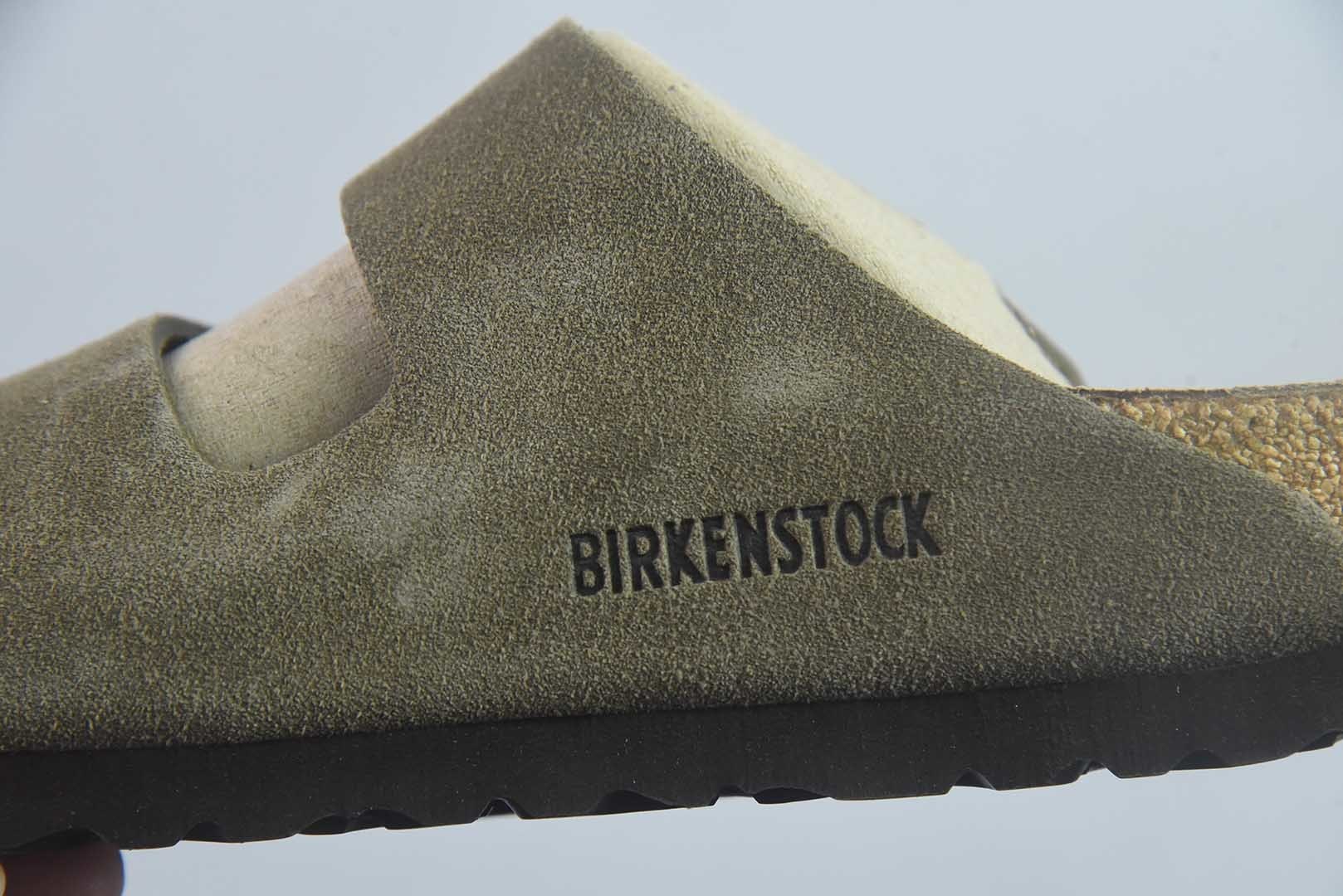 Birkenstock Boston 博肯/勃肯 系列上架 牛皮绒面革平底复古软木休闲鞋 二字拖鞋 纯原版本 实拍细节图