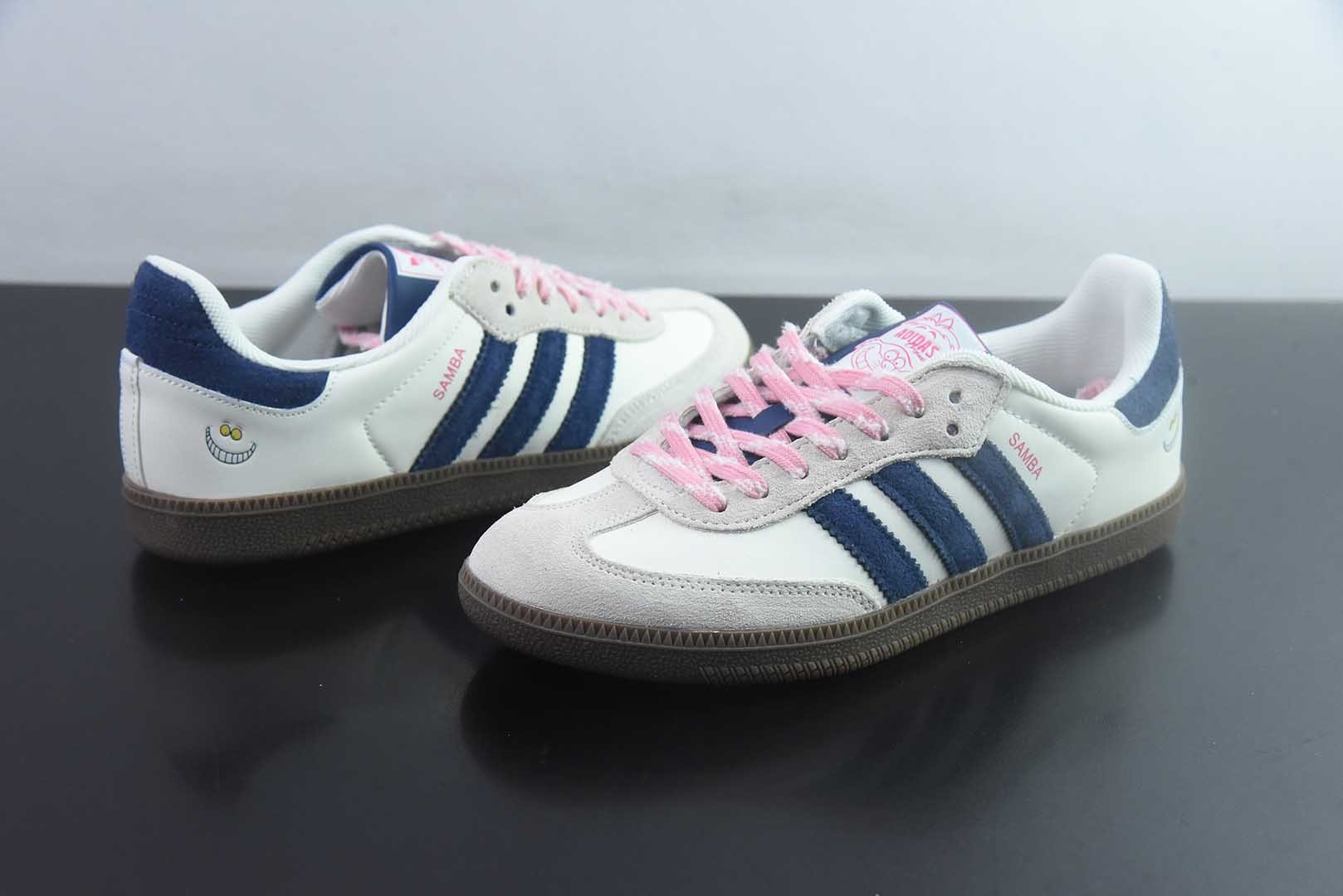 阿迪达斯/Adidas Originals Samba 桑巴舞系列 三叶草 绅士德训足球风百搭低帮 纯原版本 货号:KH5899 实拍细节图
