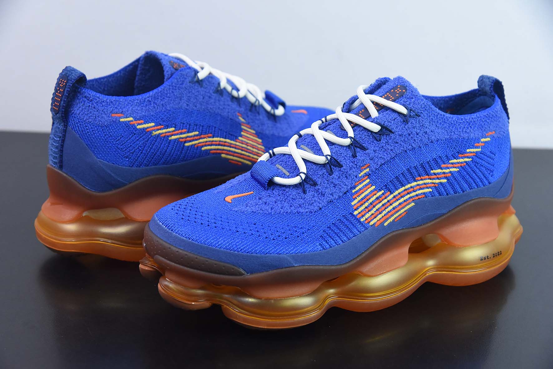 耐克 Nike Air Max Scorpion Flyknit 天蝎座系列2022款超级 纯原版本 货号:DX4768-400 实拍细节图