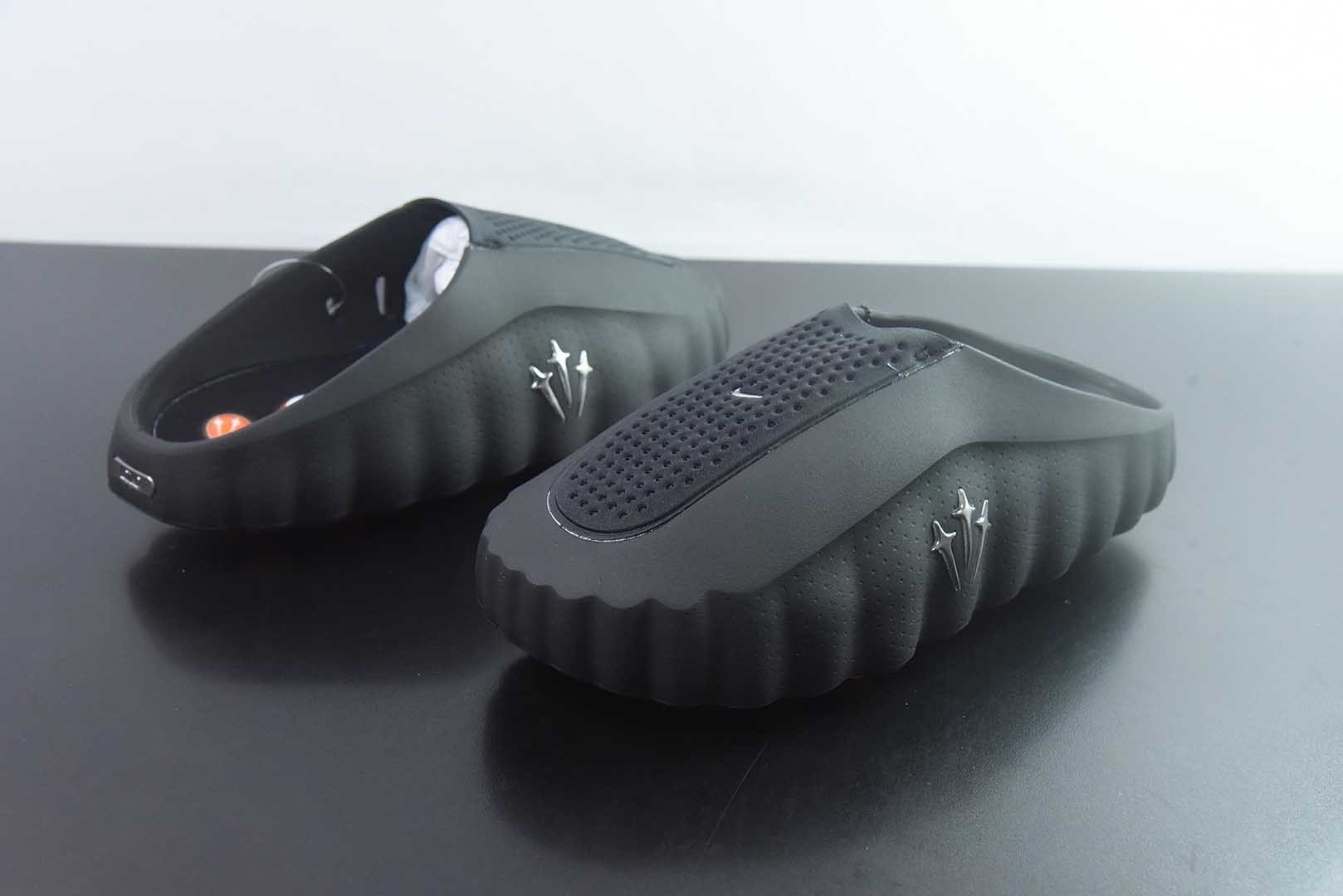 S2纯原版本NOCTA x 耐克 NIKE MIND 001 Drake热卖 克罗心 黑色 纯原版本 货号:HY5028-002 实拍细节图