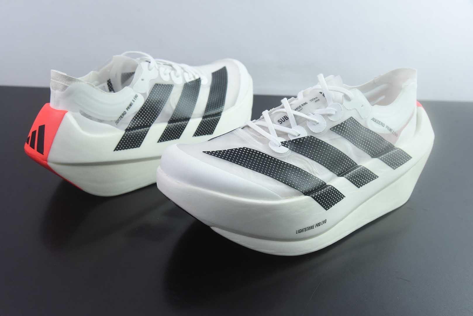 纯原AD Adizero Prime X Evo 马拉松跑步鞋 纯原版本 货号:KH7677 实拍细节图