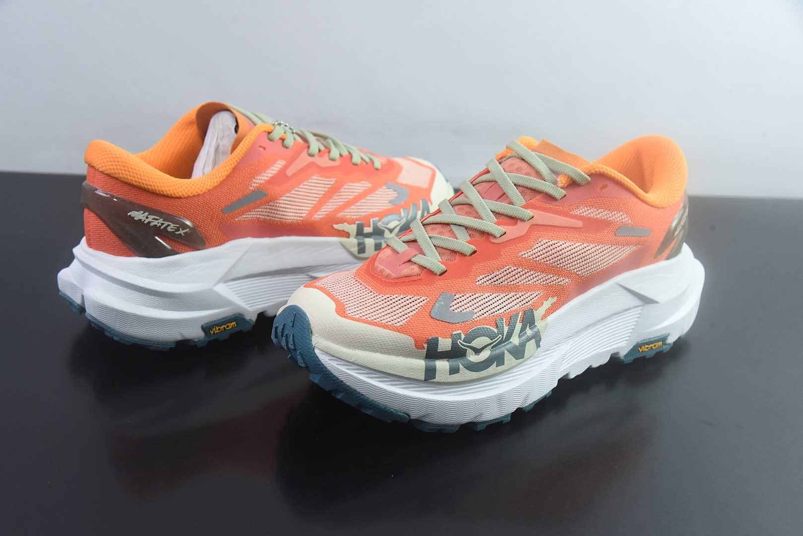 Hoka Mafate X 马法特厚底轻量山地跑步鞋 低帮专业越野跑步鞋 实拍首发 纯原版本 货号:1162010 实拍细节图