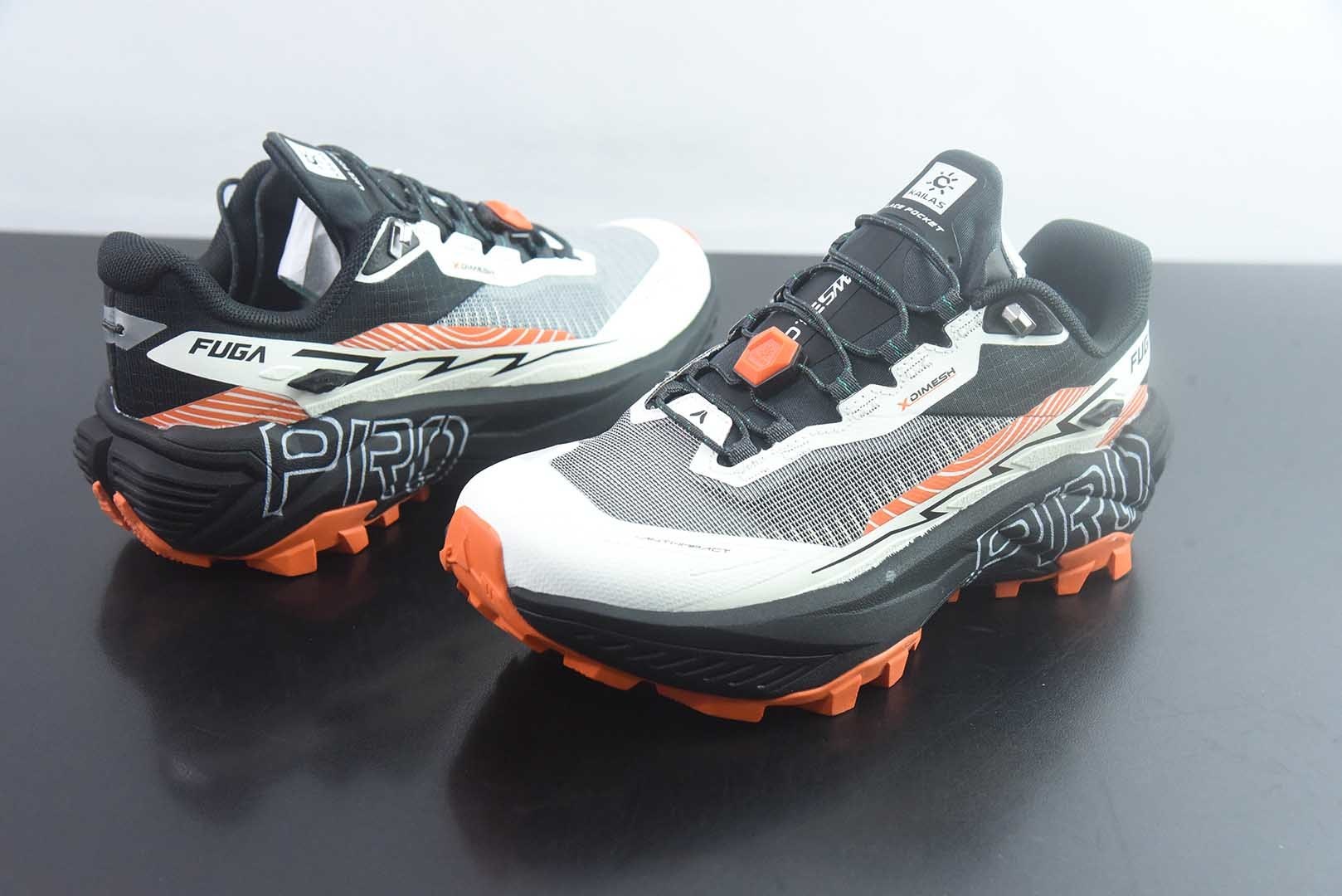 TOP凯乐石Kailas Fuga Ex Pro 大坡王竞技系列全防水低帮登山户外休闲运动慢 纯原版本 货号:KS2513103 实拍细节图