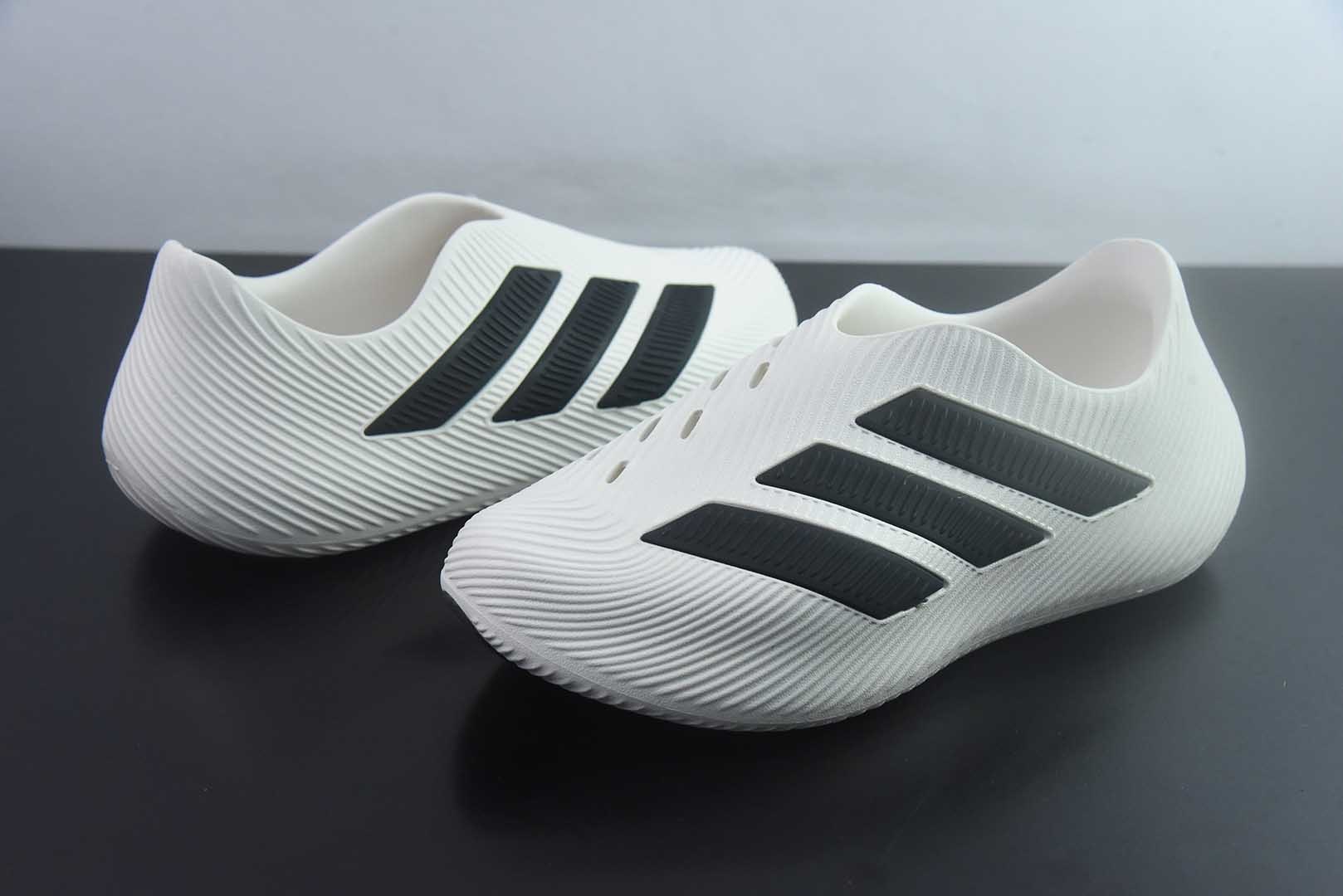 阿迪达斯 adidas Purechill 舒适贴合 生活休闲鞋 男女同款 货号：白黑KI0066纯原版本 实拍细节图