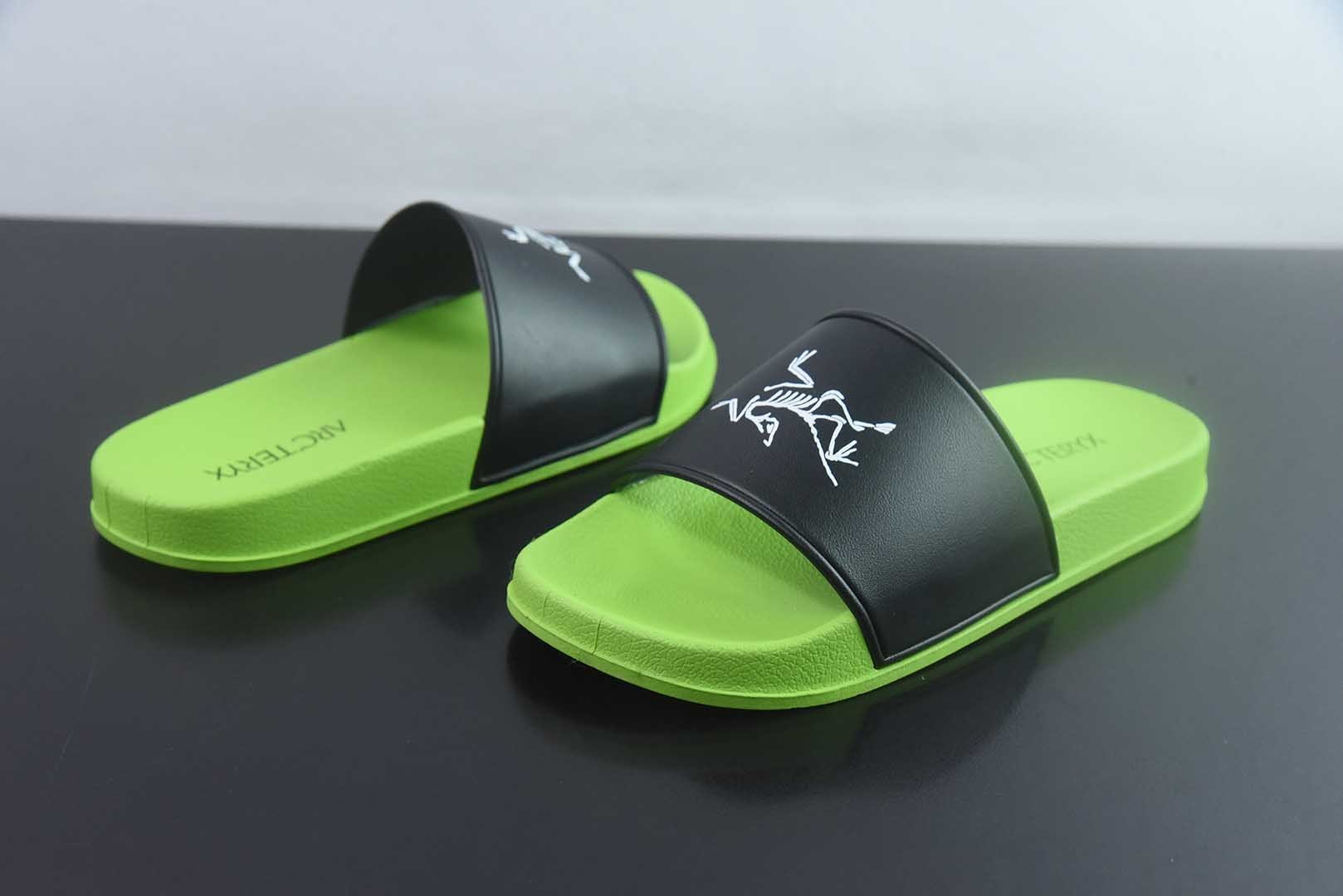 Arcteryx Slipper PRO M 始祖鸟一字拖鞋 泼墨街头潮牌沙滩拖鞋 纯原版本 实拍细节图