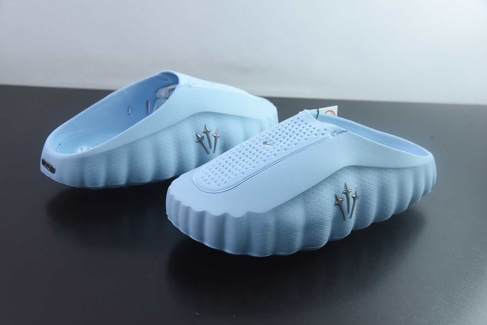 S2纯原版本NOCTA x 耐克 NIKE MIND 001 Drake热卖 克罗心 蓝色 货号:HY5028-001 实拍细节图