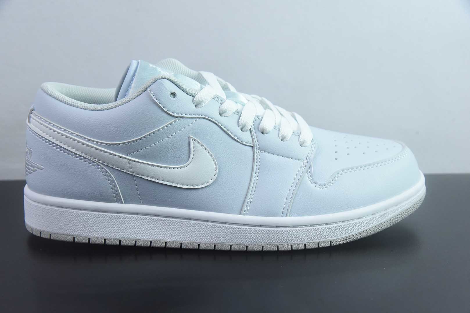Nike Air Jordan 1 Low AJ1 乔1 耐克 低帮休闲板鞋 同步官方配色 纯原版本 货号:FV8486-400 实拍细节图