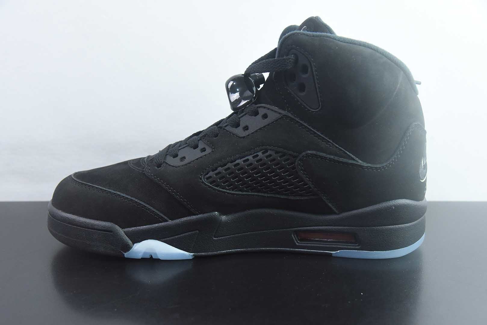 纯原 乔丹 Air Jordan 5 Retro AJ5 乔5 男子文化篮球鞋 万圣节 货号:HQ7978-001 原鞋原纸板开发 原厂材料 原档案数据精美电绣 纸板中底 钢印 等诸多细节均一一还原 实拍细节图