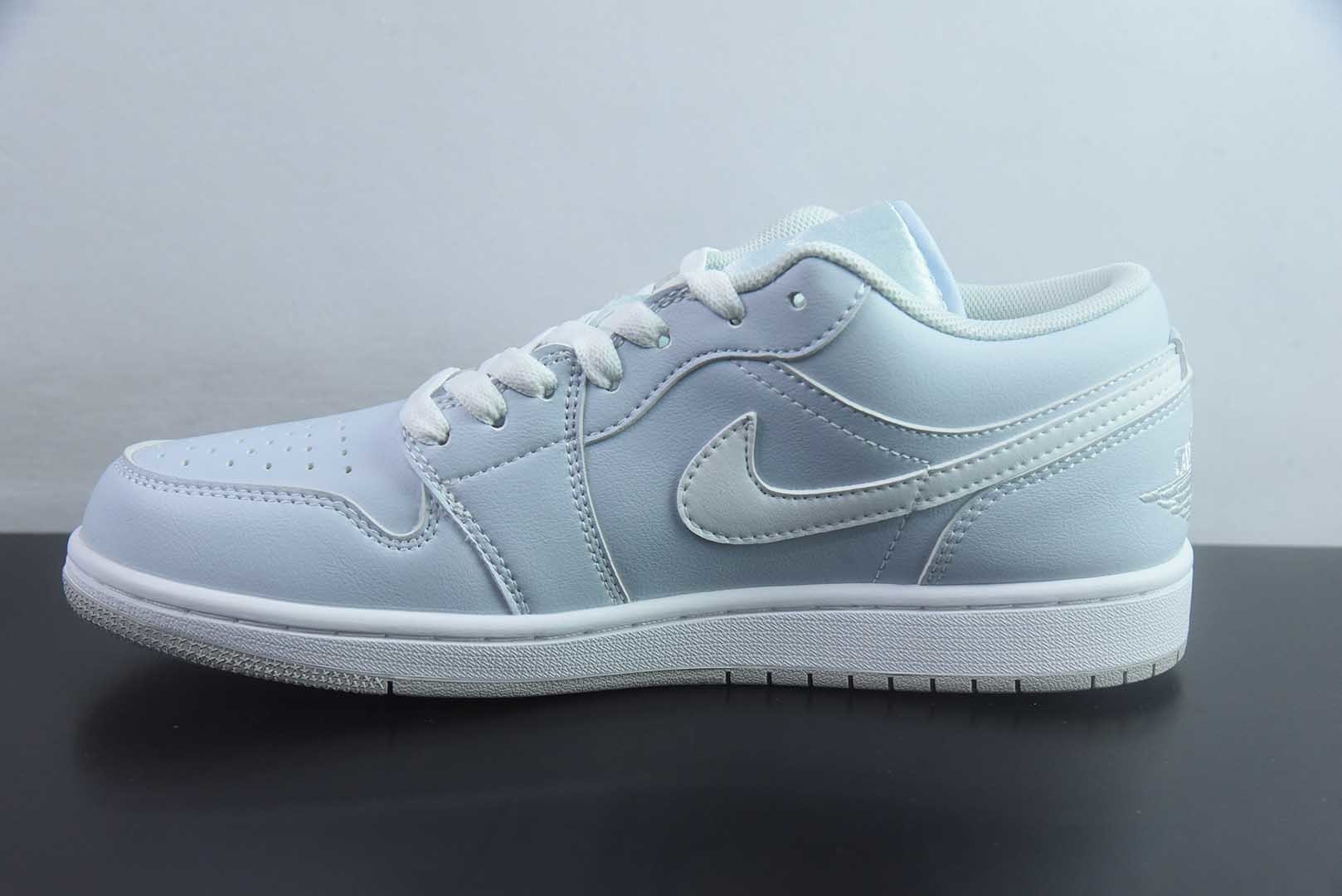 Nike Air Jordan 1 Low AJ1 乔1 耐克 低帮休闲板鞋 同步官方配色 纯原版本 货号:FV8486-400 实拍细节图