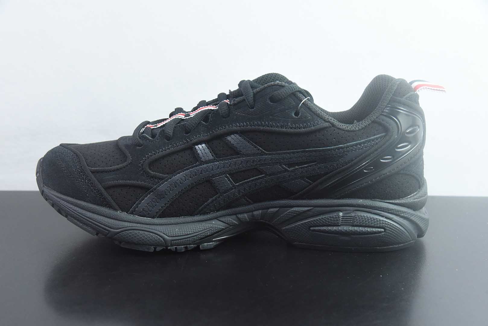 纯原 THOM BROWNE 汤姆·布朗 × Asics 亚瑟士 GEL-Kayano 14 联名款低帮运动休闲跑步鞋 1203B110-001 头部一线大厂出品 真正原版开发 高端零售专供品质 区别市面先行通货版本注意⚠️售后需配件完整 实拍细节图