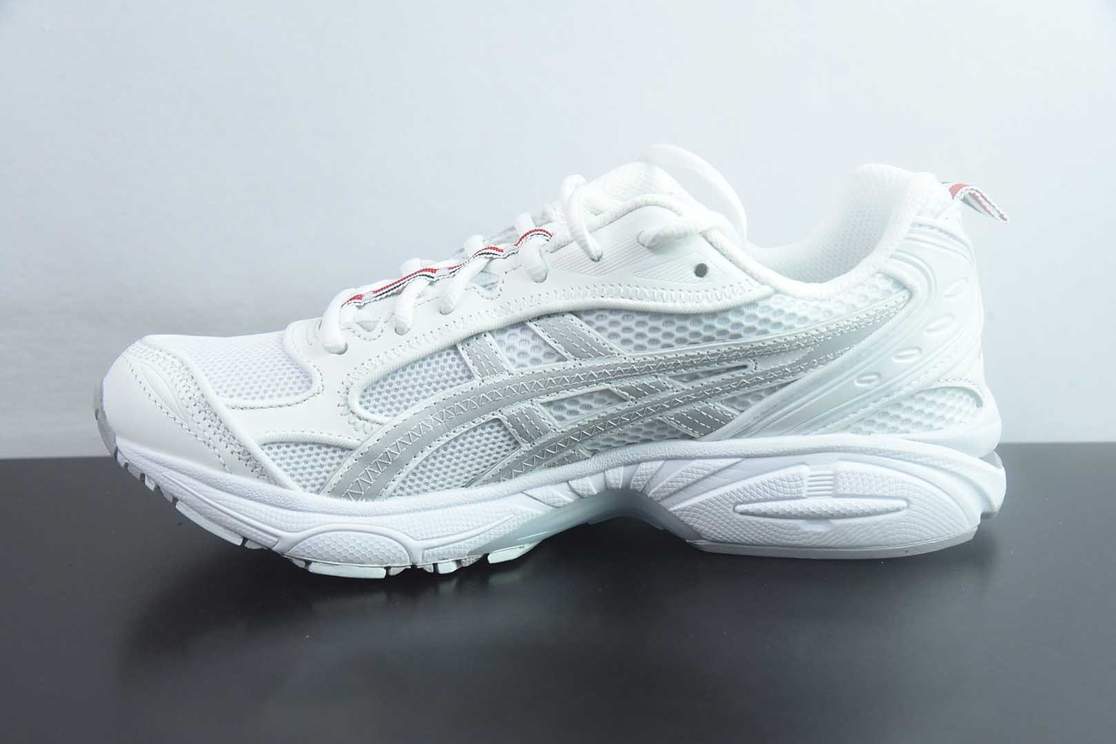 纯原 THOM BROWNE 汤姆·布朗 × Asics 亚瑟士 GEL-Kayano 14 联名款低帮运动休闲跑步鞋 1203B291-100 头部一线大厂出品 真正原版开发 高端零售专供品质 区别市面先行通货版本注意⚠️售后需配件完整 实拍细节图