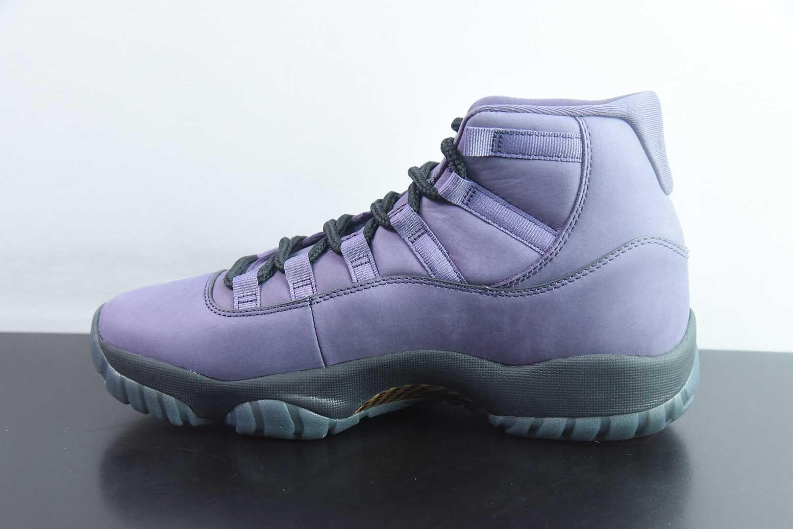 乔丹 Air Jordan 纯原 11 Retro " Mojave" 北美限定 AJ11乔11 文化篮球鞋 货号:IO8961-553 紫色 专业AJ外贸大厂出品 实拍细节图